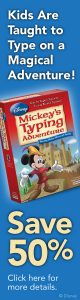 computers disney typing ad